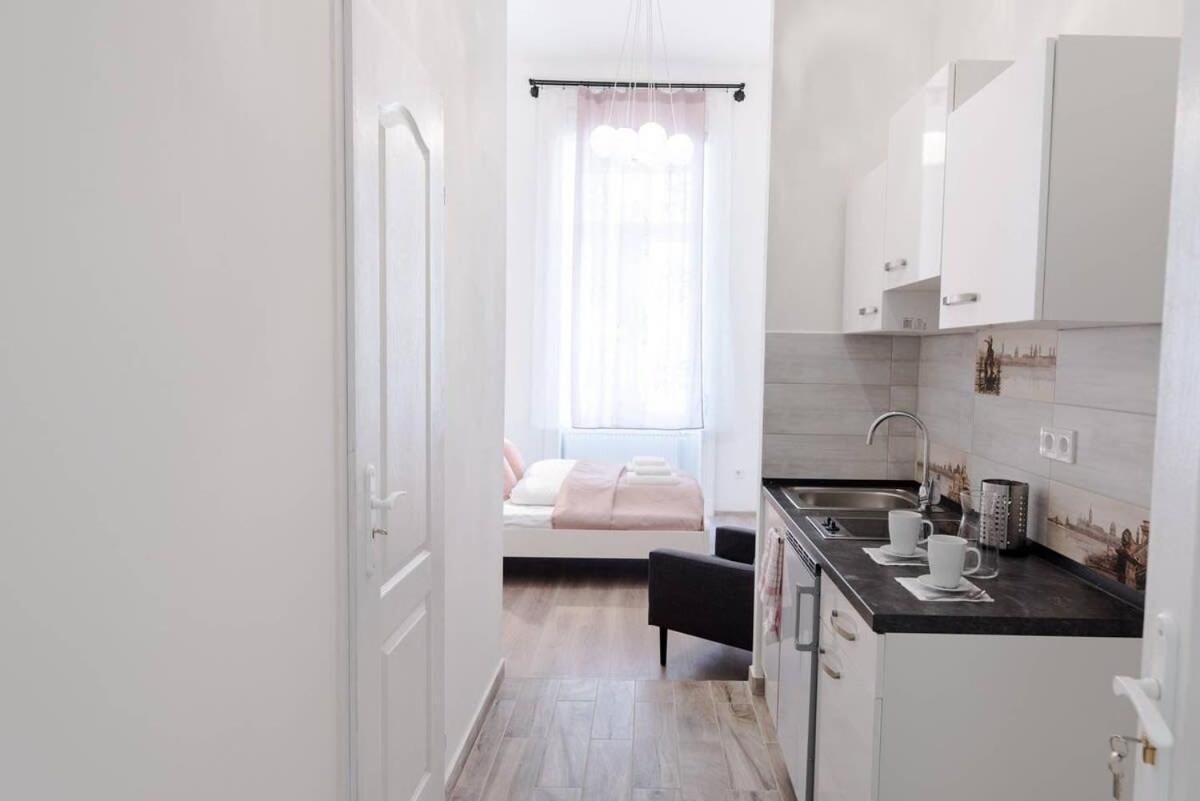 Brand New Studio With Aircon In The Center Budapest Esterno foto